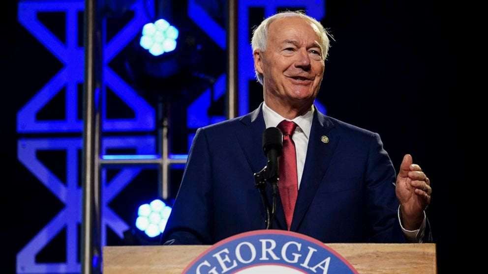image for Asa Hutchinson predicts Trump may try to pardon himself if reelected
