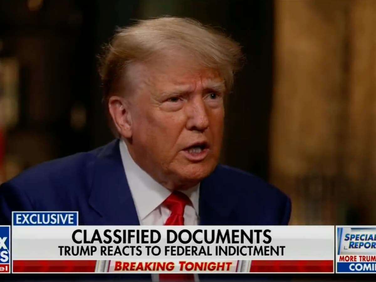 image for Trump denies ever having secret document about attacking Iran despite ‘unclassified’ tape recording