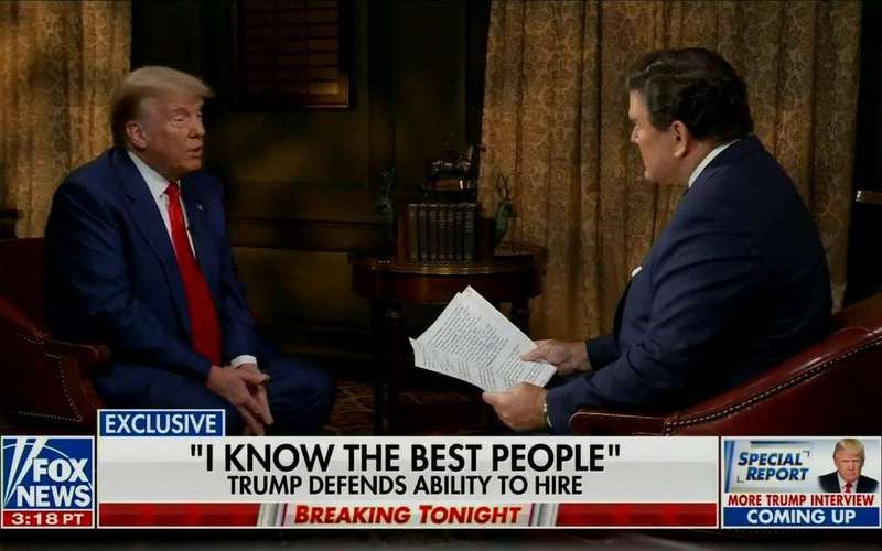 image for Fox confronts Trump with lengthy list of aides he appointed – and then turned on