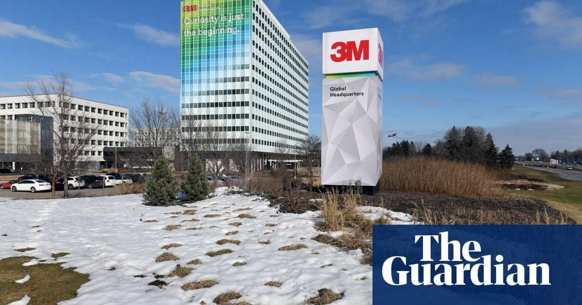 image for 3M pays $10.3bn to settle water pollution suit over ‘forever chemicals’
