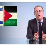 image for John Oliver accusing Israel of being an apartheid state