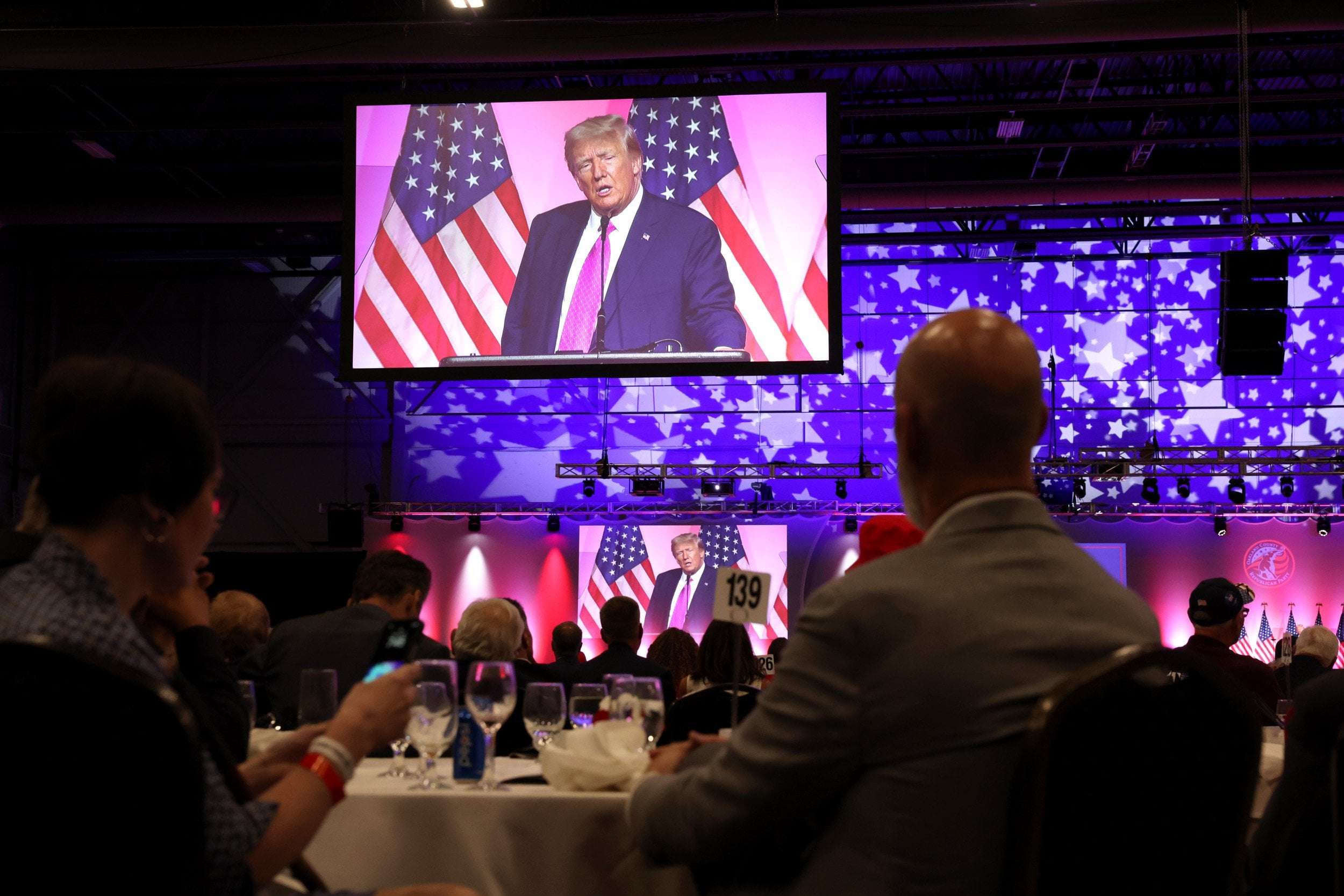 image for Guns Banned From Trump Speech at Republican Dinner