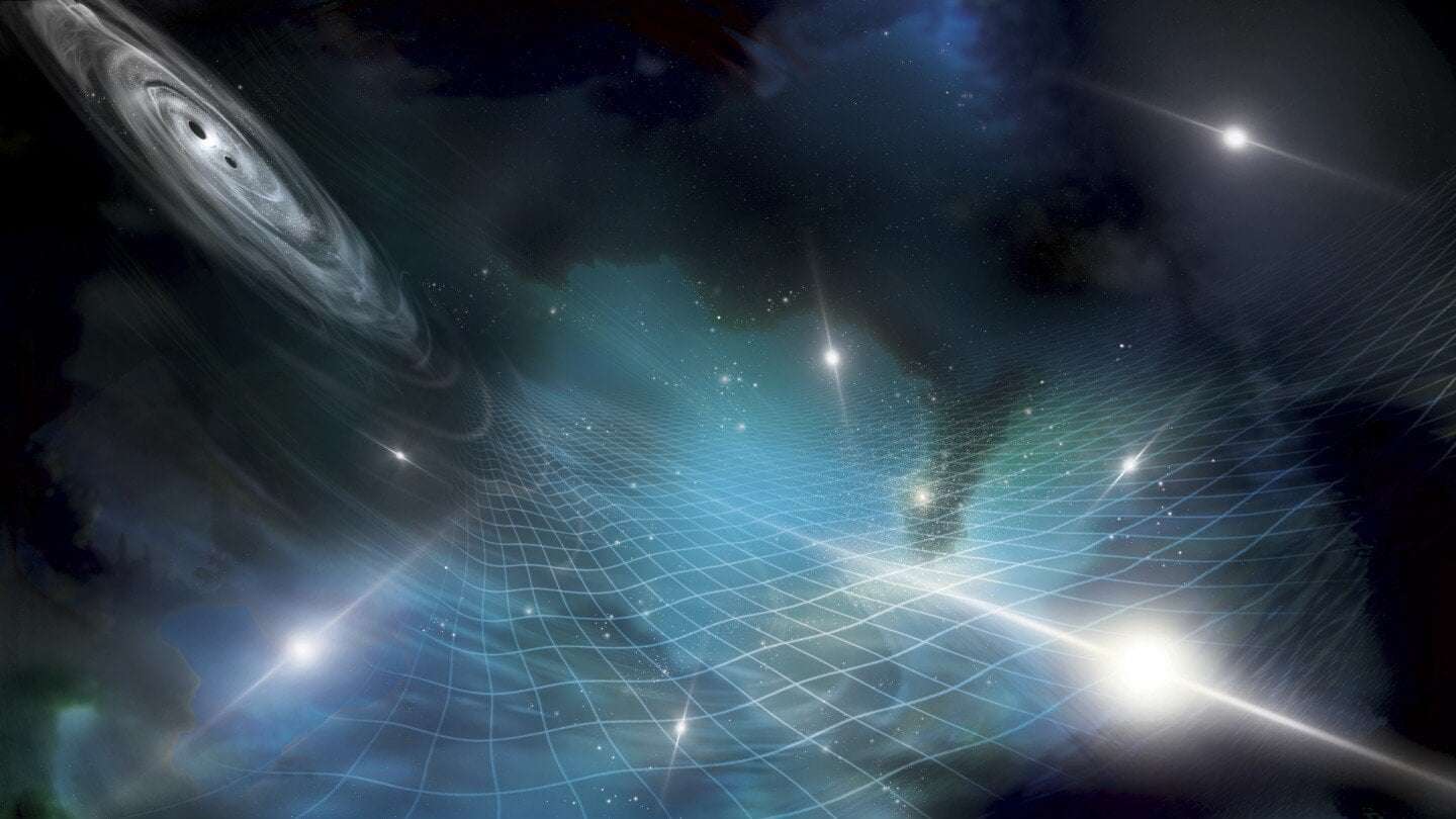 image for Scientists have finally ‘heard’ the chorus of gravitational waves that ripple through the universe