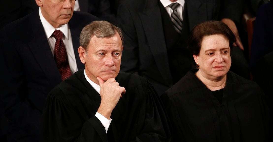 image for John Roberts Begs the Liberal Justices to Stop Criticizing the Court