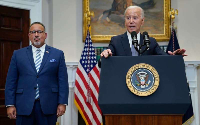 image for Biden reveals ‘new path’ to student debt relief after Supreme Court strikes down president’s plan