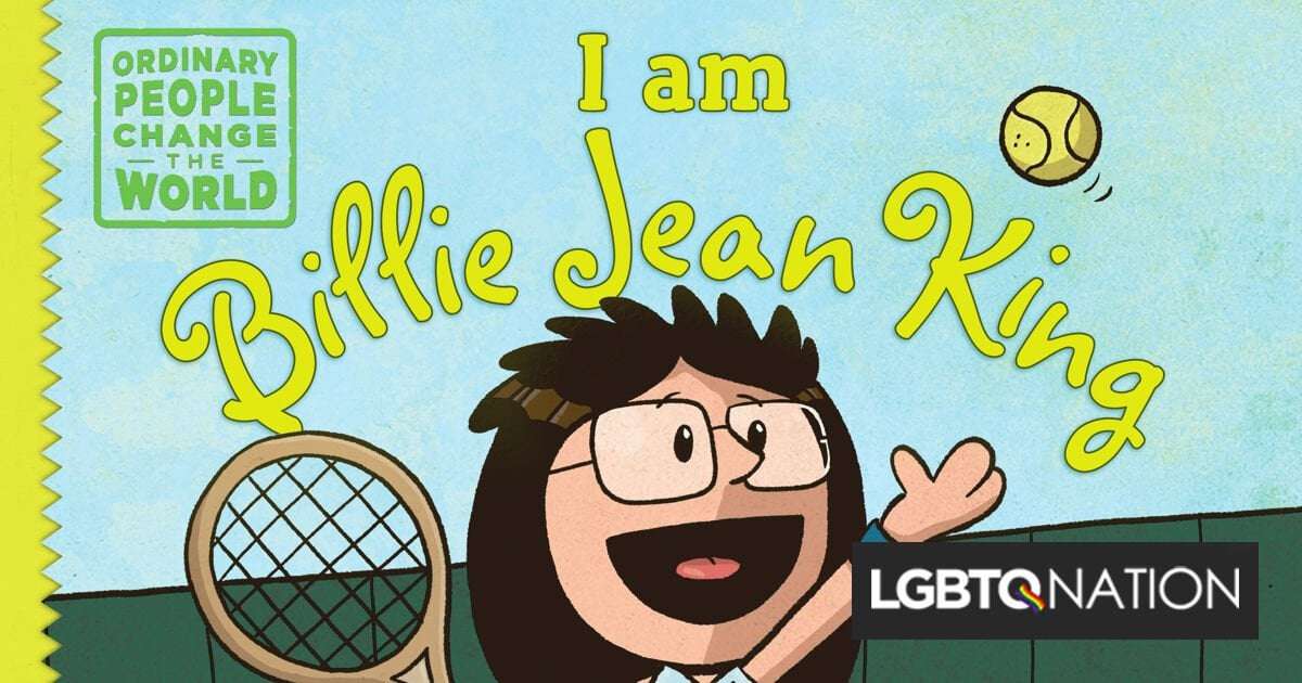 image for A Florida mom is trying to get “I Am Billie Jean King” banned in elementary schools