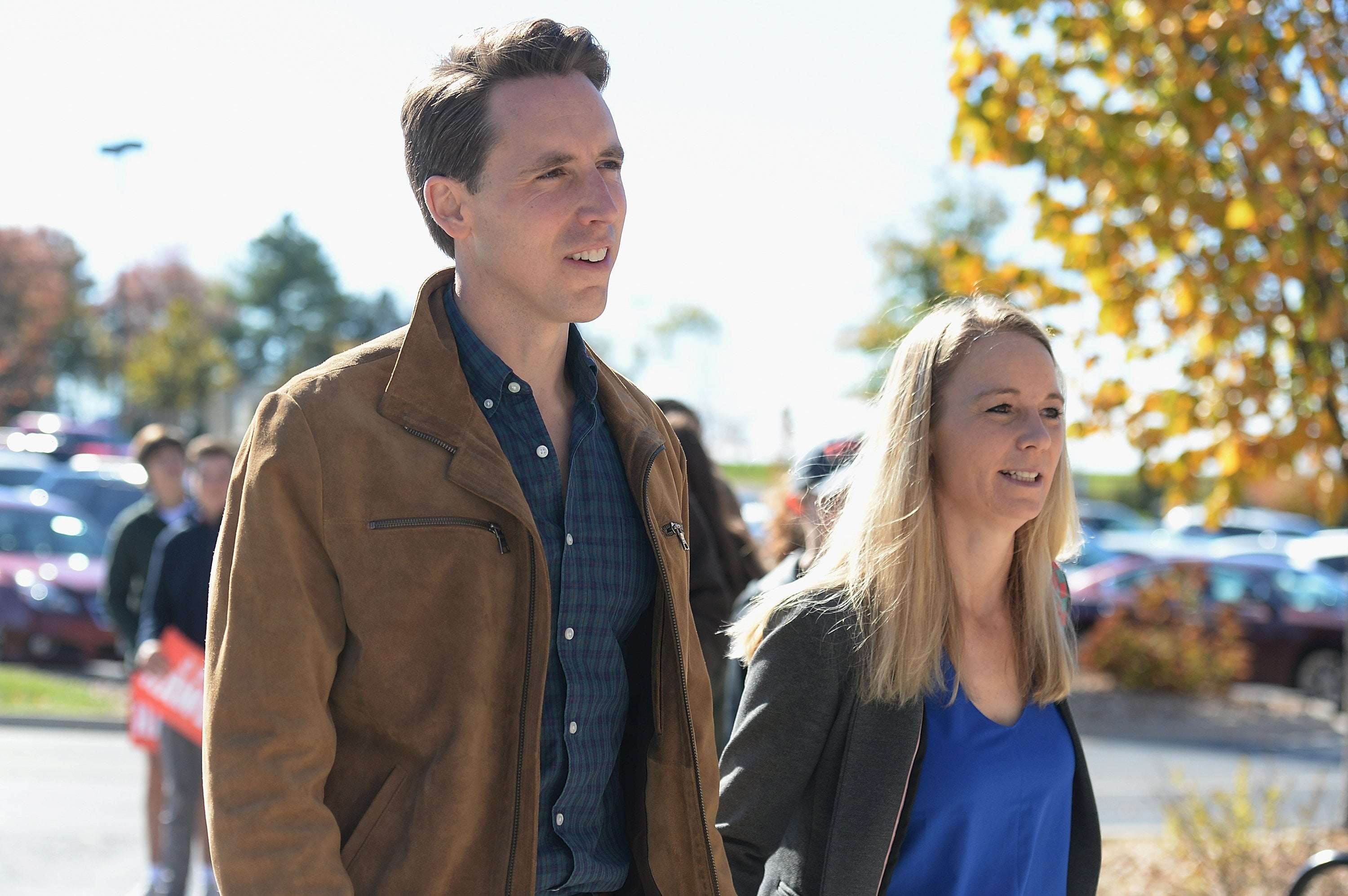 image for Josh Hawley's Wife Faces Calls to Be Sanctioned Over Supreme Court Case