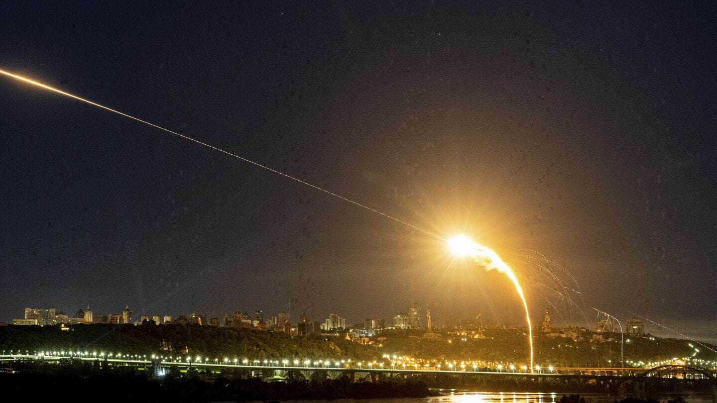 image for Russia launches the first drone strike on Kyiv in 12 days and all are shot down