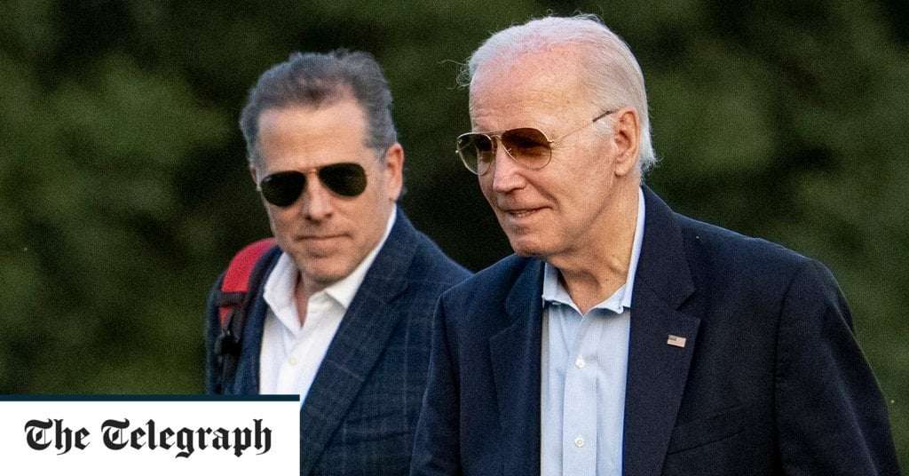 image for Republicans accused of faking Whatsapps to smear Hunter Biden