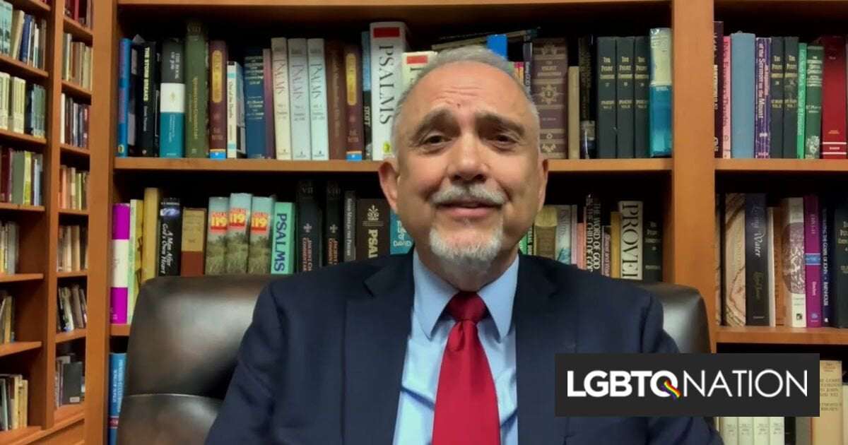 image for Ron DeSantis’ pastor says gay people should be “put to death”