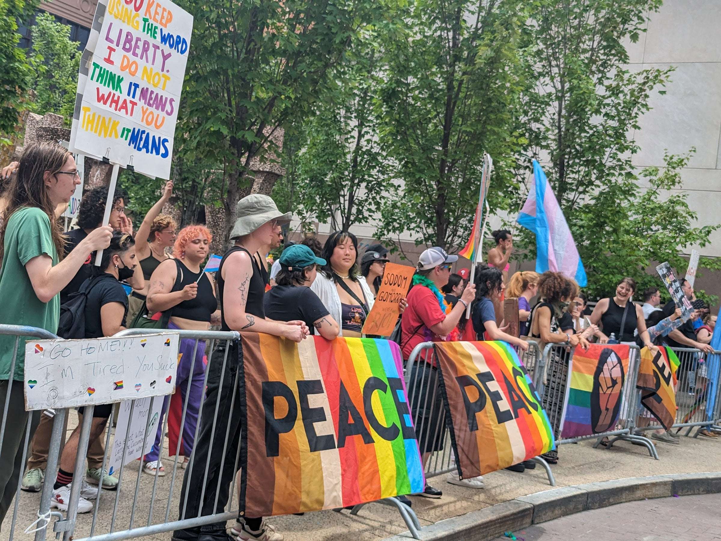 image for “Fascists Go Home!”: Philadelphians Reject Far Right “Moms for Liberty”