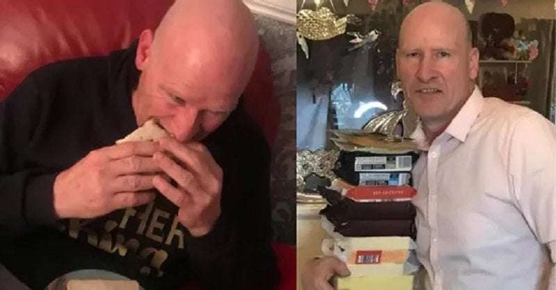 image for Man ‘addicted’ to cheese has spent £60k on cheddar and eats at least two blocks a day