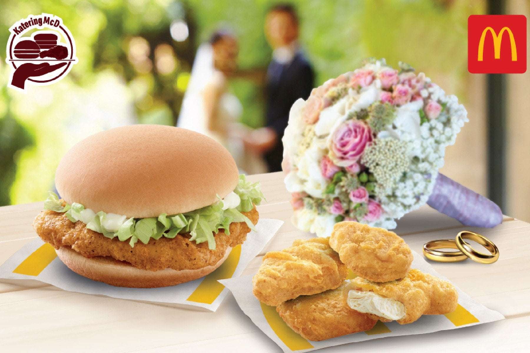 image for McDonald's $230 Wedding Package Sparks Avalanche of Jokes, Memes