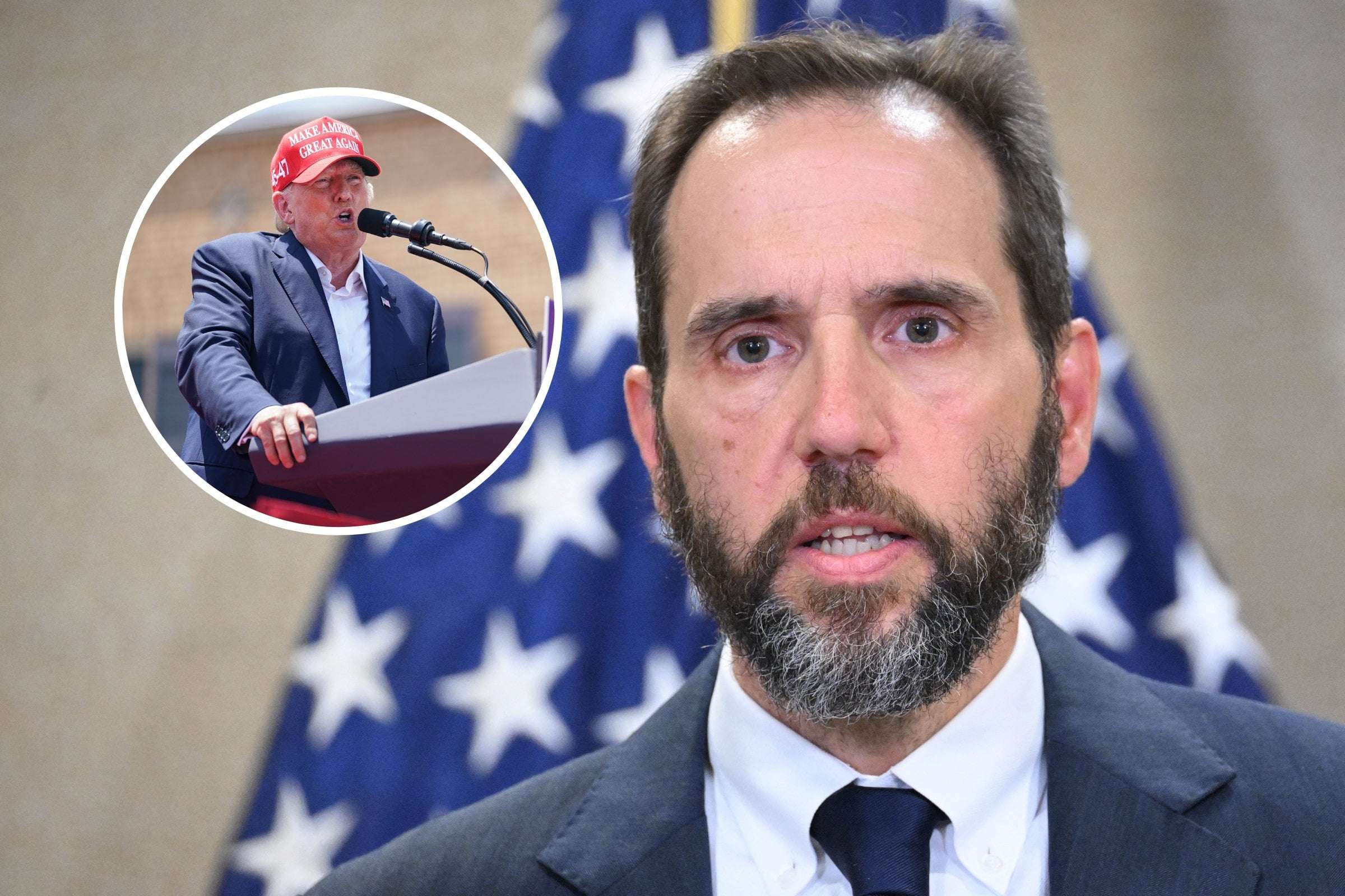 image for Trump Calls for 'Sick Puppet' Jack Smith to Be 'Put Out to Rest'