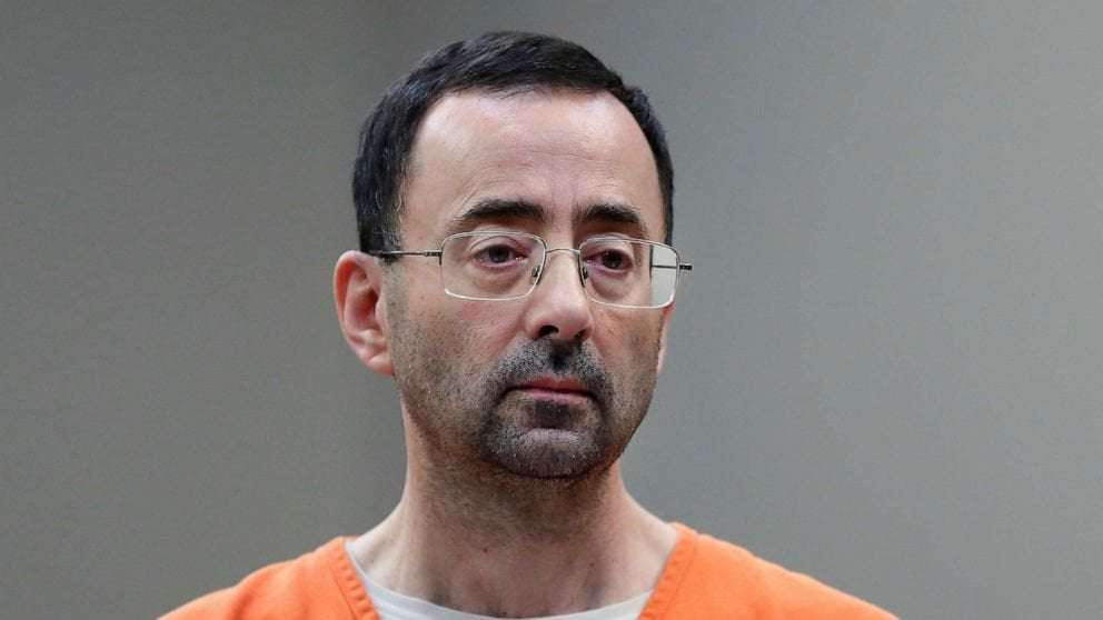 image for Former US gymnastics doctor Larry Nassar stabbed in prison: Source