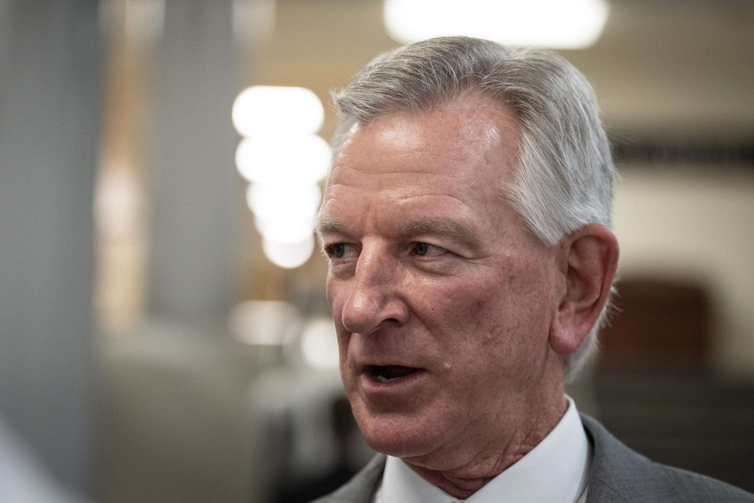 image for Tommy Tuberville Says the Definition of White Nationalism Is an 'Opinion'