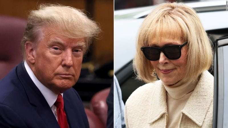 image for DOJ no longer believes Trump should have immunity from Carroll defamation lawsuit