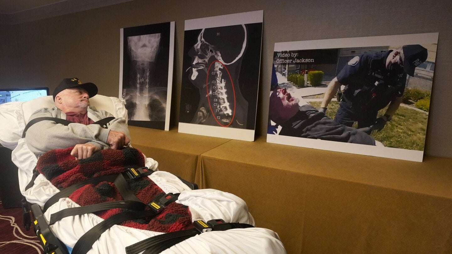 image for California man paralyzed from run-in with police gets $20 million settlement