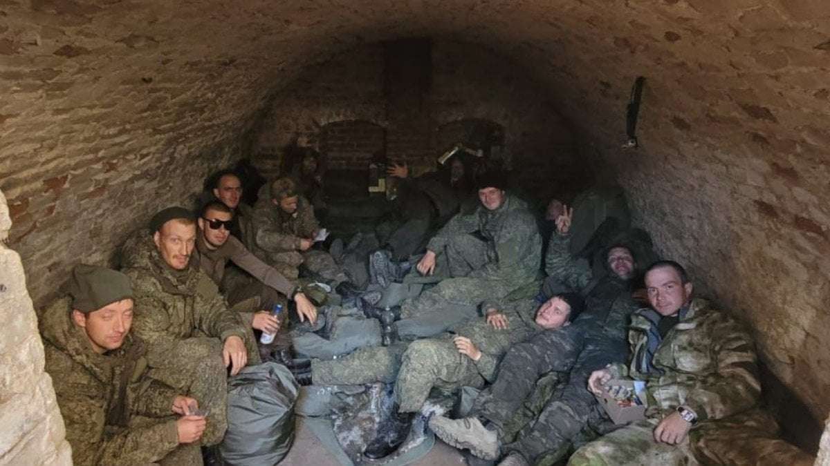 image for 'Simply Medieval': Russian Soldiers Held In Pits And Cellars For Refusing To Fight In Ukraine