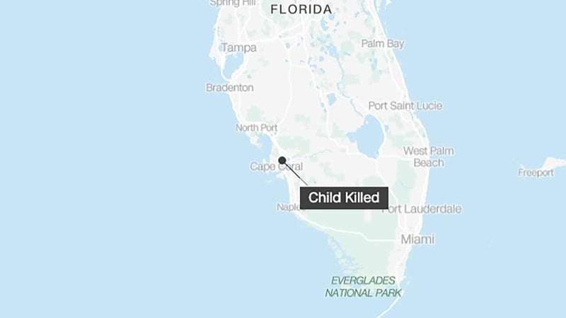 image for 3-year-old driving a golf cart hit and killed 7-year-old in Fort Myers, Florida, police say