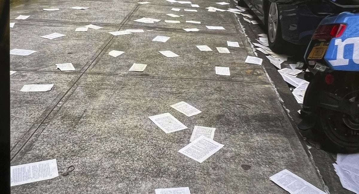 image for Greenpoint mystery solved: serial litterer was NYPD sergeant