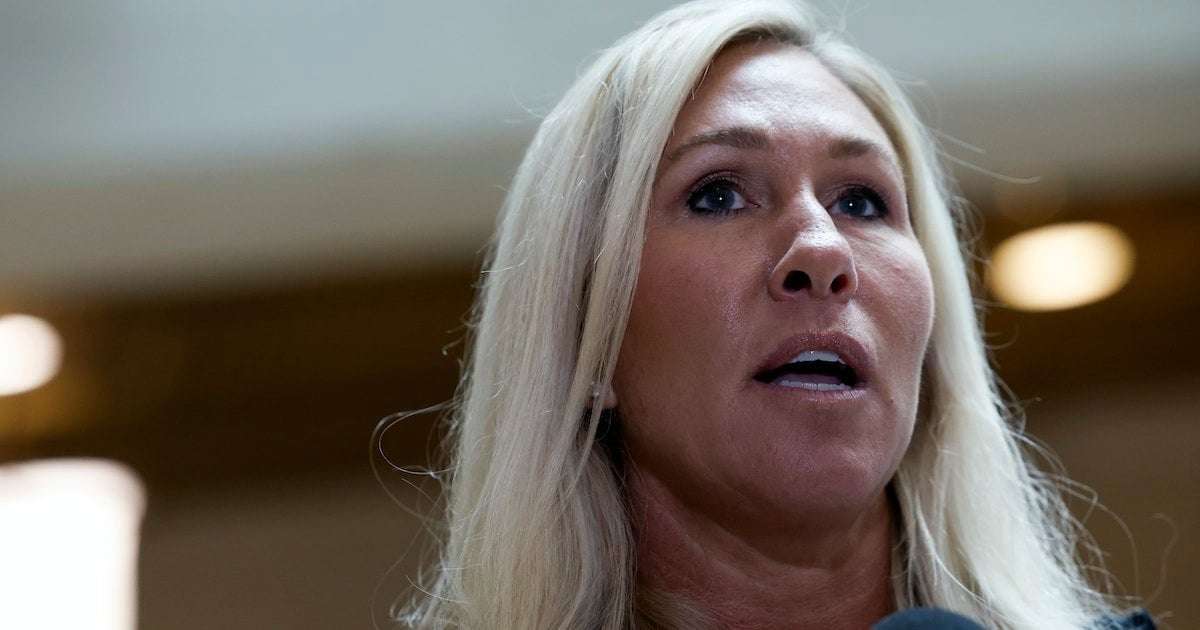 image for Marjorie Taylor Greene May Have Sent Hunter Biden Nudes to a Bunch of Minors