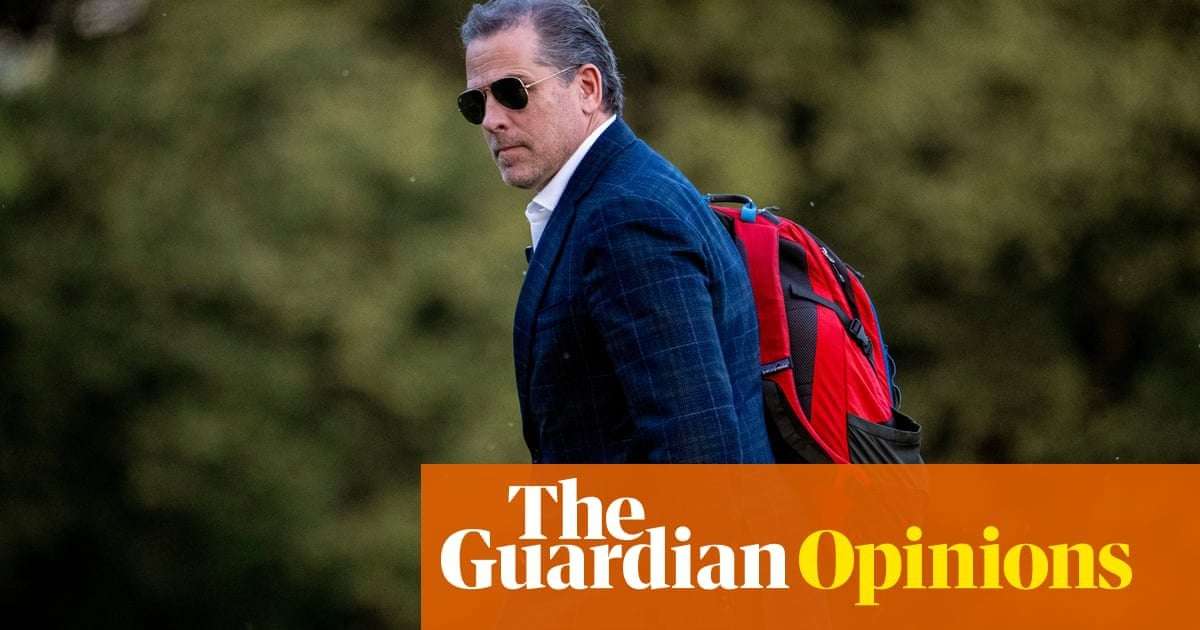 image for The Republican obsession with Hunter Biden has reached a new low | Arwa Mahdawi