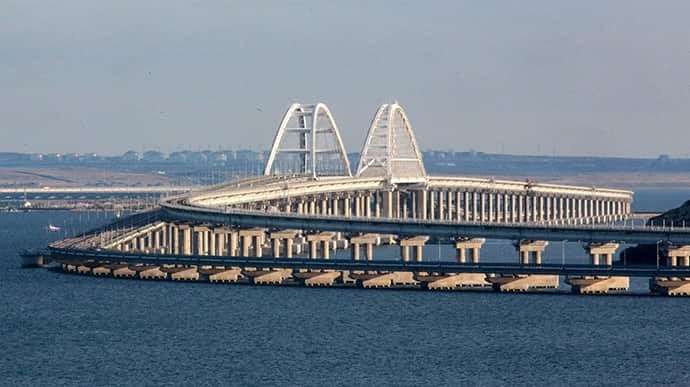 image for Russian occupation authorities close Crimean Bridge for traffic again