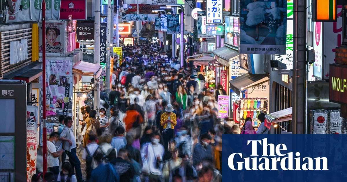 image for Japan’s population drops by nearly 800,000 with falls in every prefecture for the first time