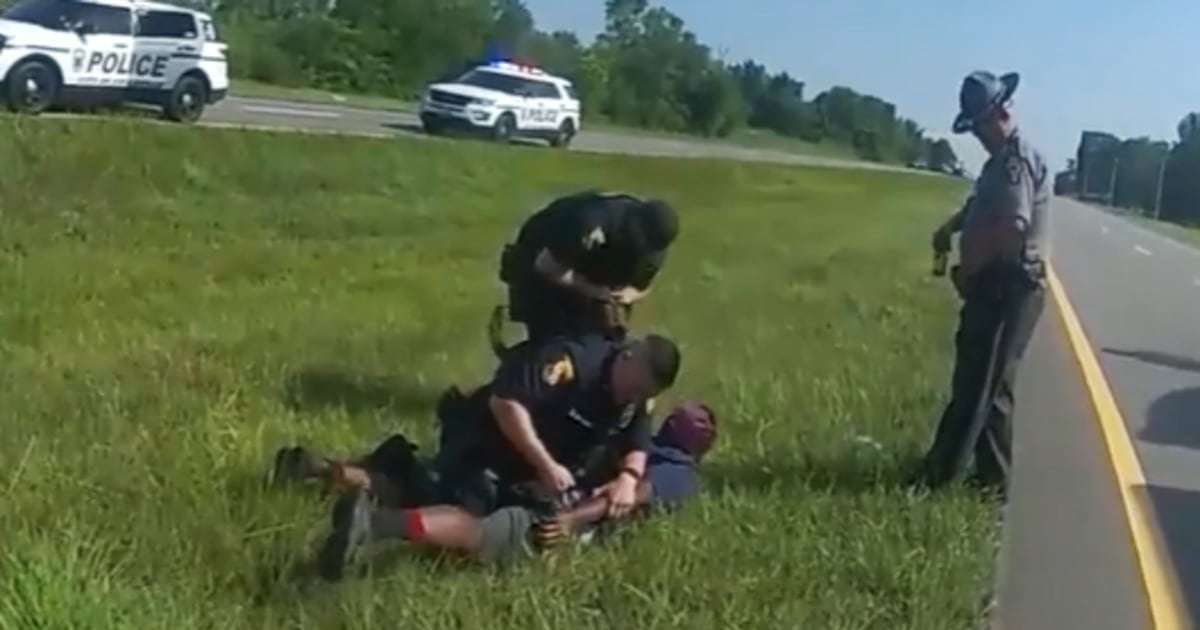 image for Ohio police officer who released police dog onto Black man with hands raised is fired