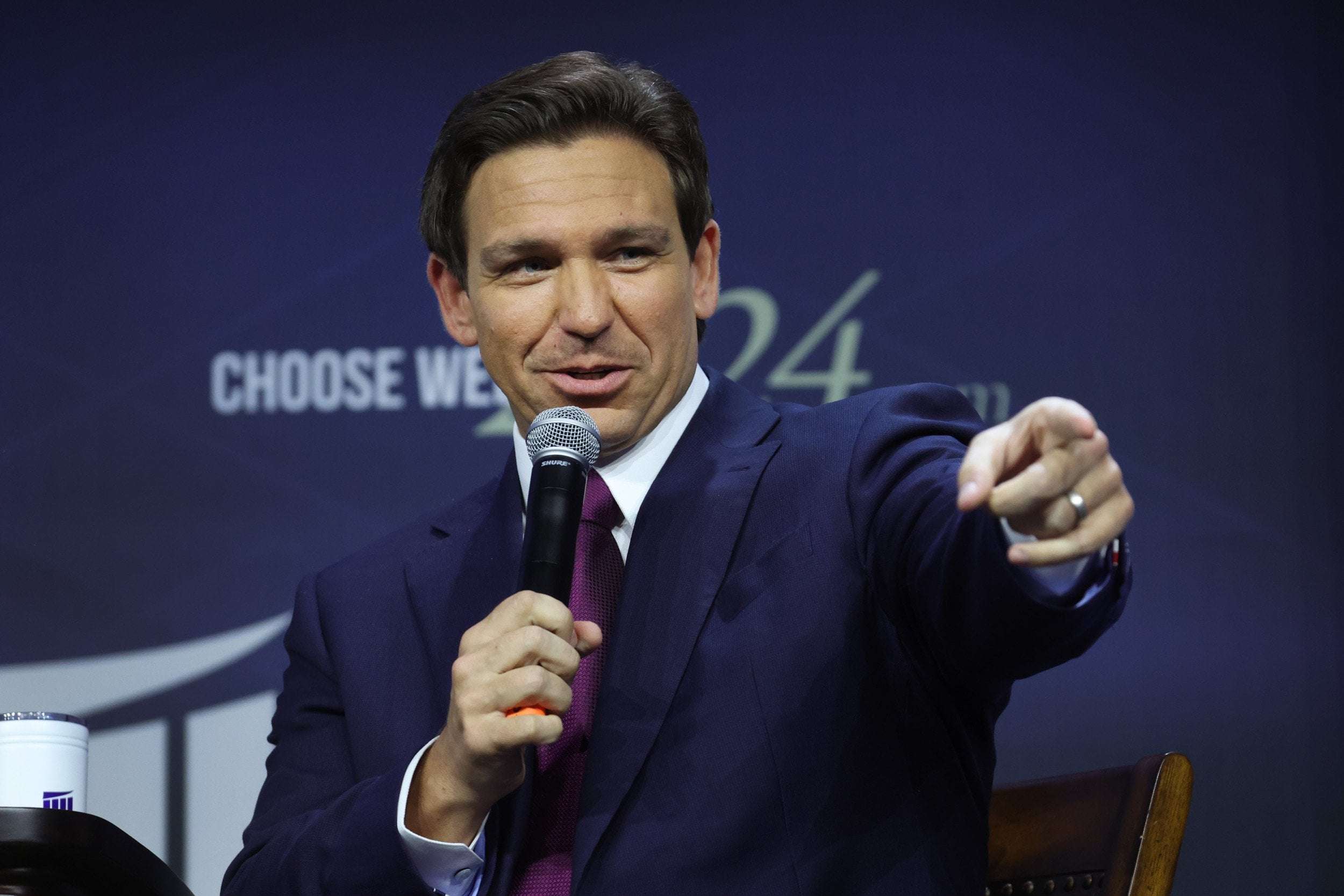 image for Ron DeSantis' Popularity Plunges to Lowest in Poll's History