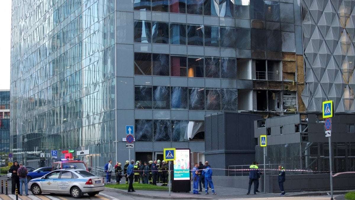 image for Zelenskiy Warns 'War' Coming To Russia After Drone Attack Closes Moscow's Vnukovo Airport