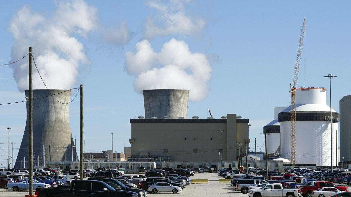 image for The first US nuclear reactor built from scratch in decades enters commercial operation in Georgia