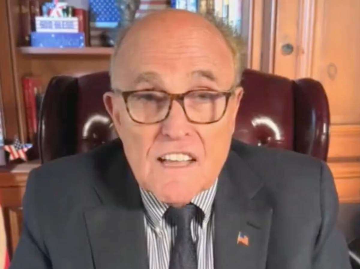 image for Rudy Giuliani goes on unhinged rant claiming Mike Pence’s wife leads him around on a leash