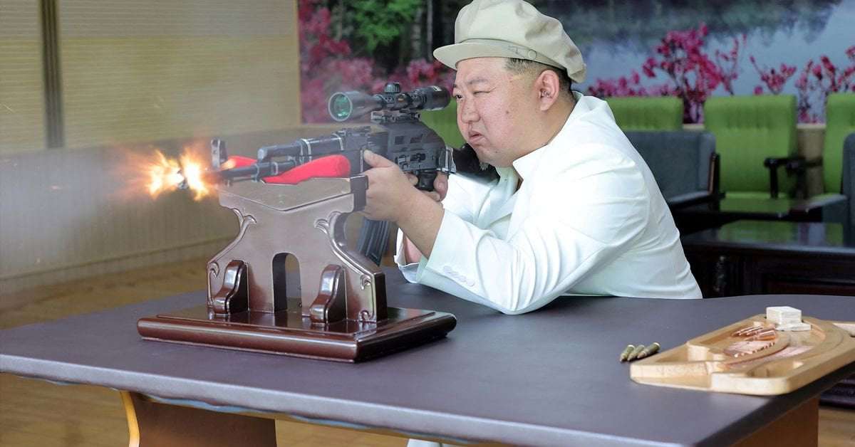 image for Kim Jong Un tells North Korea arms factories to boost capacity