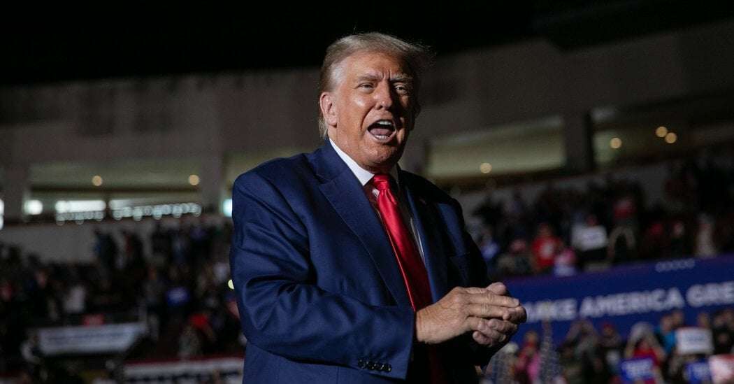 image for Jan. 6 Prosecutors Ask for Protective Order, Citing Threatening Trump Post