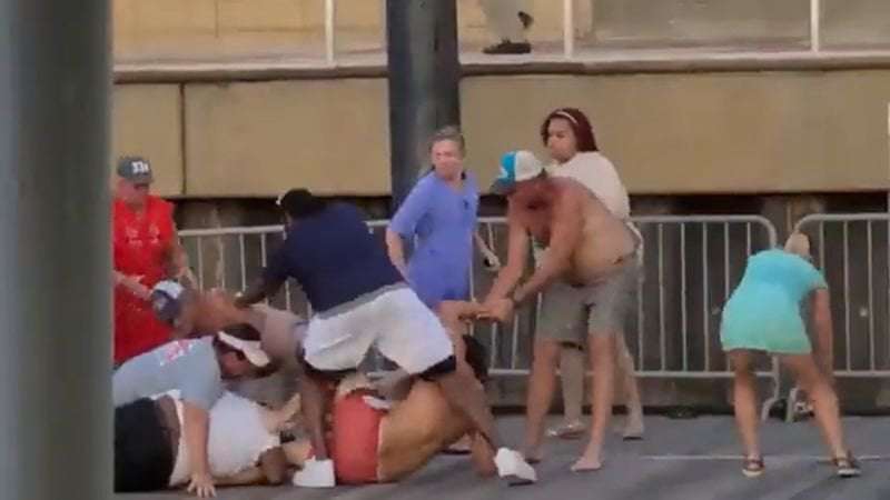 image for Montgomery riverfront brawl: 2 men charged in connection with brawl are in custody, authorities say