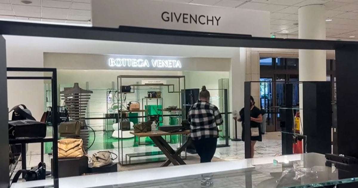 image for Group of up to 50 people shoplift about $100K worth of luxury items from L.A. mall, using bear spray against guards