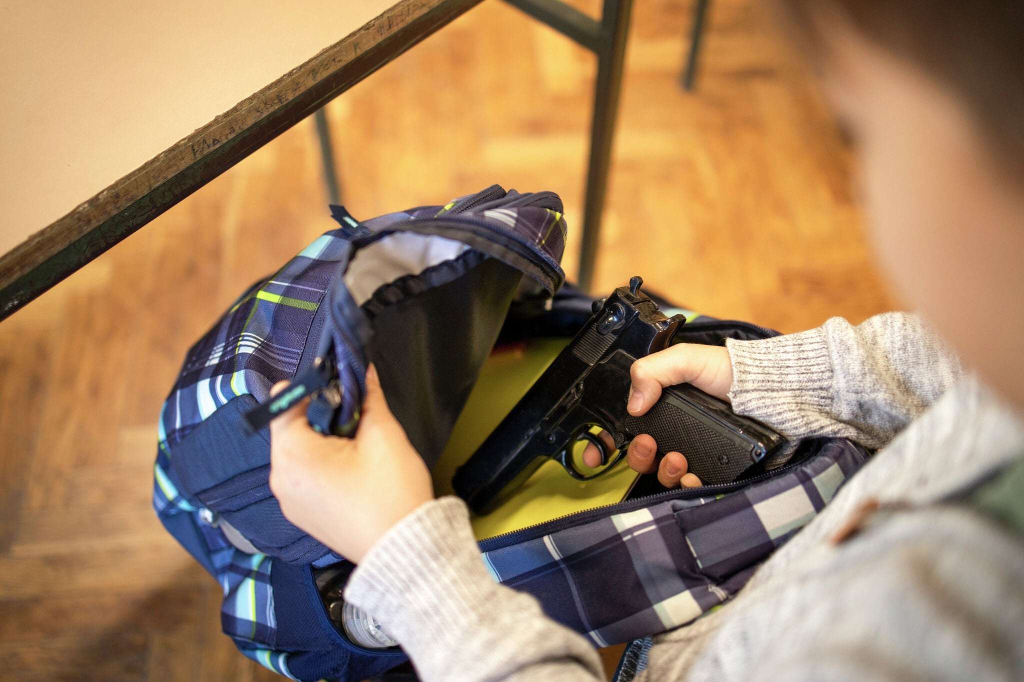 image for Off-duty officer finds gun inside 3-year-old's backpack at Pre-K 4 SA