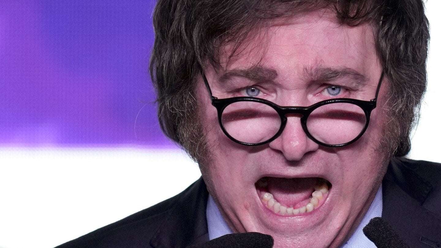 image for Argentine peso plunges after rightist who admires Trump comes first in primary vote