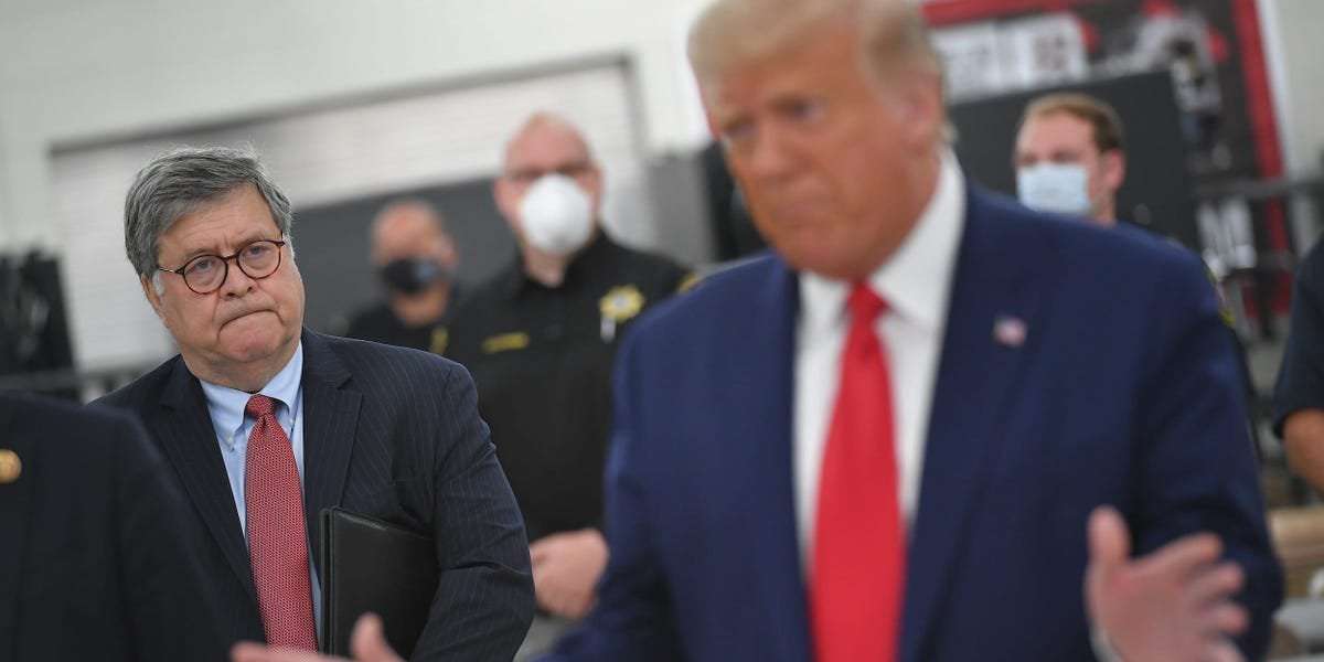 image for Bill Barr rejects Trump's plea that it's unfair to try him while he's running: 'You don't get immunity' by being a presidential candidate