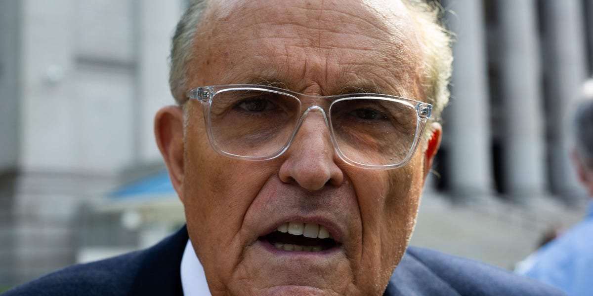 image for Rudy Giuliani pocketed $300,000 from farmers investing in anti-Biden documentary that was never made, lawsuit claims