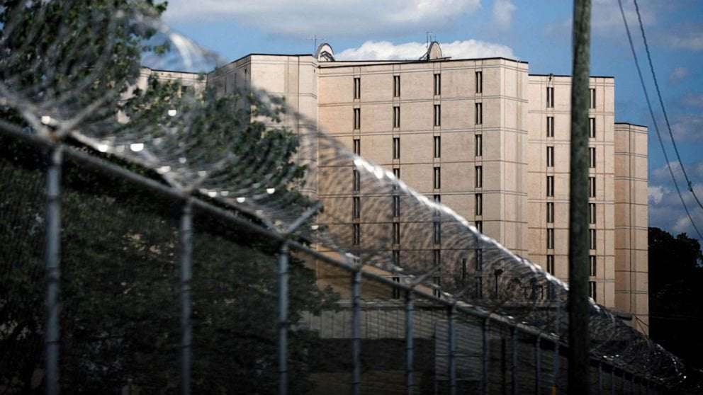 image for Trump to be booked at Georgia's notorious Fulton County Jail at center of DOJ probe