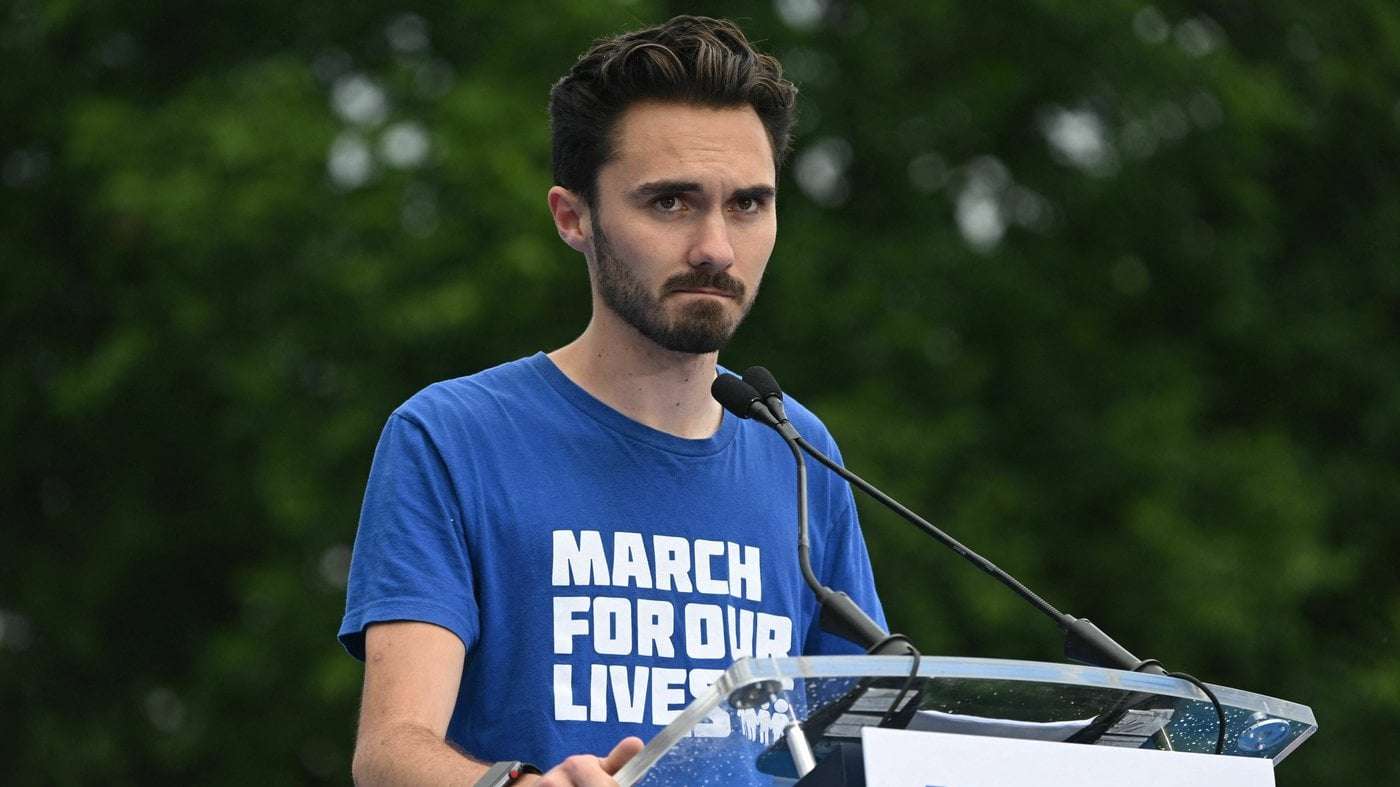 image for 'We're not just voting. We're also running.' David Hogg launches young candidate PAC