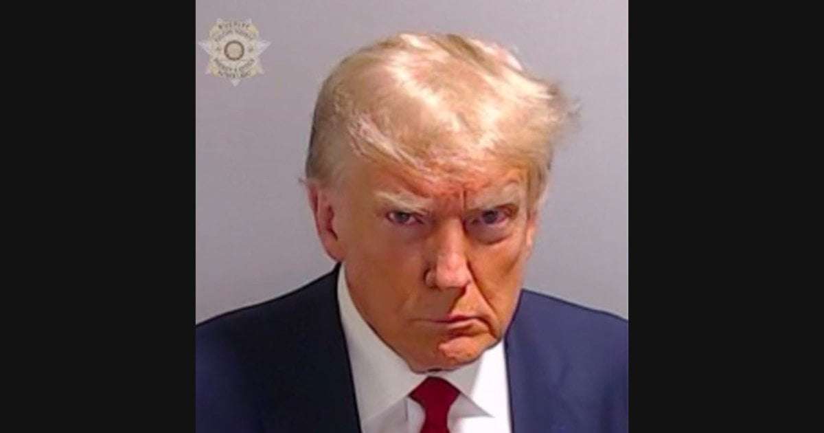 image for Trump’s mug shot made public by Fulton County Jail after arrest