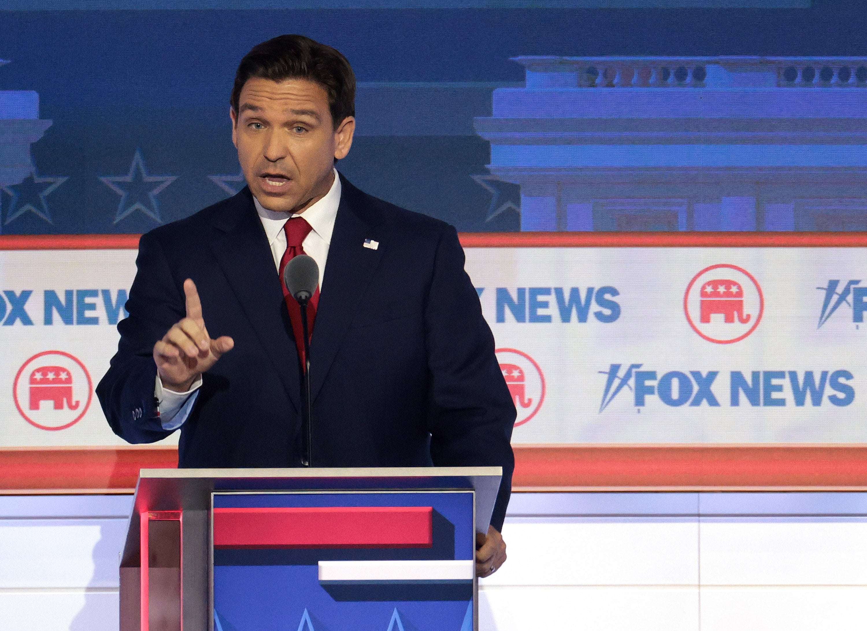 image for Crowd Boos Ron DeSantis at Jacksonville Shooting Prayer Vigil