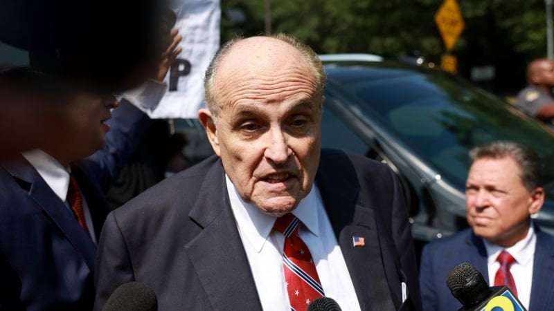 image for Rudy Giuliani loses defamation lawsuit from two Georgia election workers