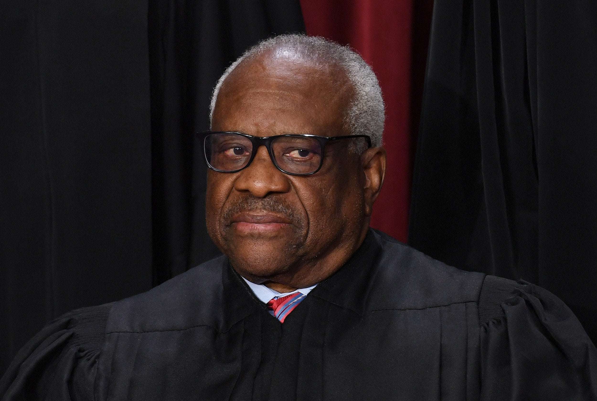 image for Clarence Thomas Resign Calls Grow Over Disclosure: 'People Deserve Better'