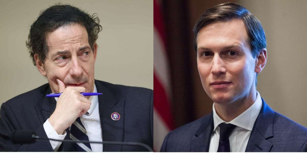 image for House Oversight Democrats ask GOP to subpoena Affinity Partners, Jared Kushner's $3 billion Saudi-backed private equity fund