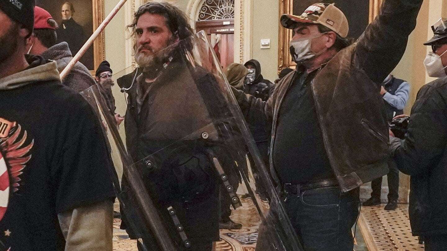 image for Proud Boy convicted of helping spearhead Capitol attack ties Jan. 6 sentence record with 18 years